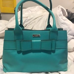 Teal/Blue Kate Spade Tote (never been used!)